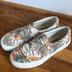 Floral vans